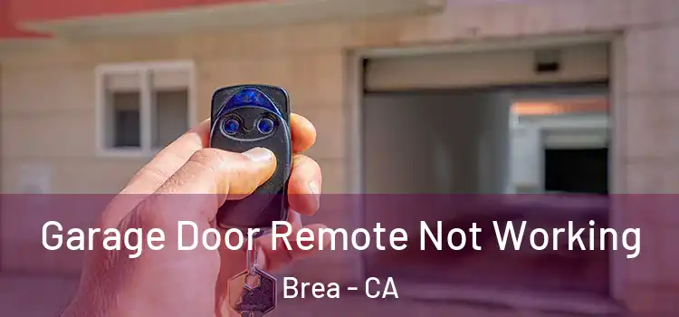 Garage Door Remote Not Working Brea - CA