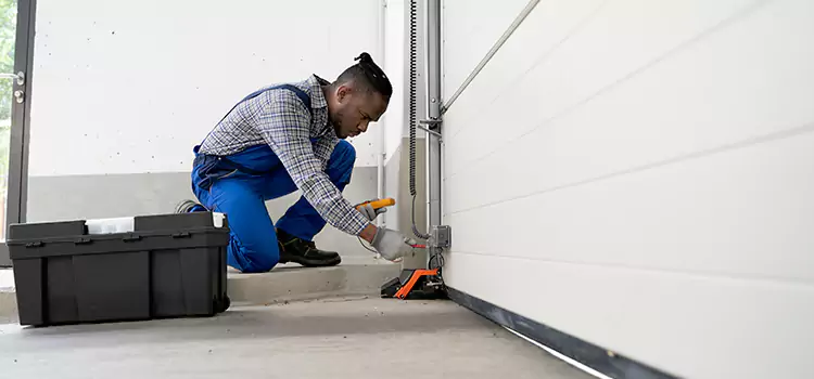 Fix Garage Door Sensor Wires Brea