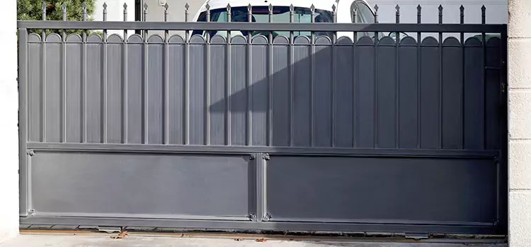 Metal Driveway Gate Installation Brea