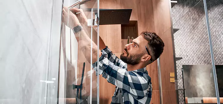 Replace Shower Doors with Frameless Brea