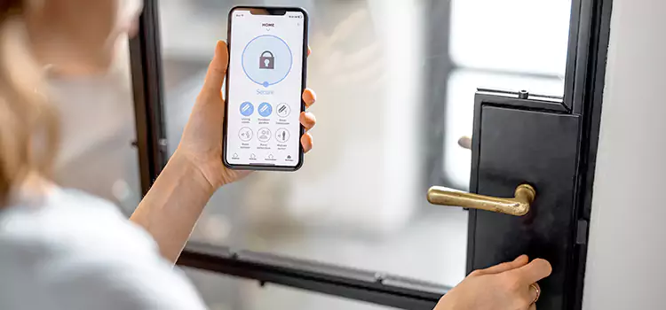 Fingerprint Door Lock Installation Brea